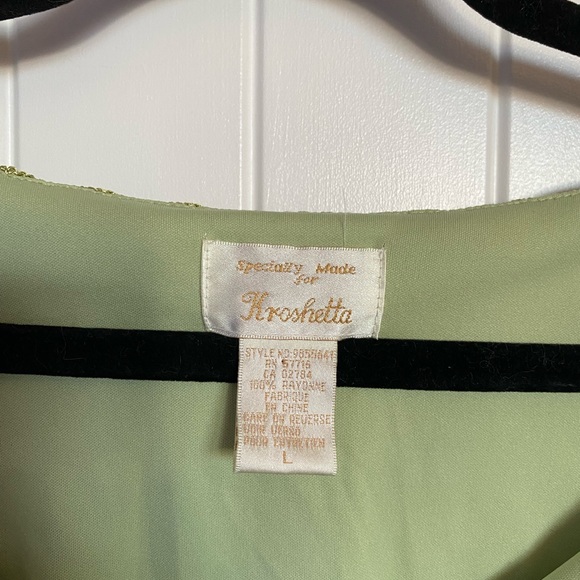 Vintage crochet fall top - Picture 4 of 5